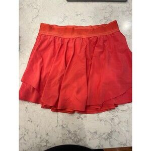 Lululemon size 10 coral pleated tennis skirt